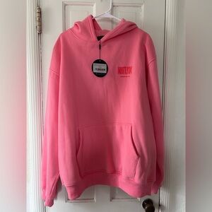 NWT White Fox Boutique Archived 6.0 Oversized Hoodie in Melon size L/XL